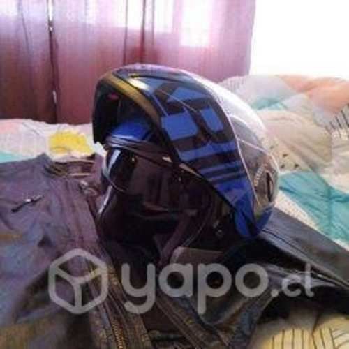 Casco Moto Abatible