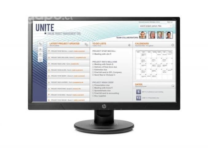 Monitor led hp 20,7&quot; como nueva