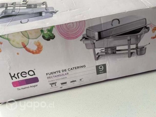 Fuente de Caterin Rectangular 9 Lts