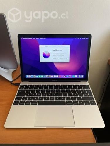 Macbook Retina 12 2017 (con detalles)