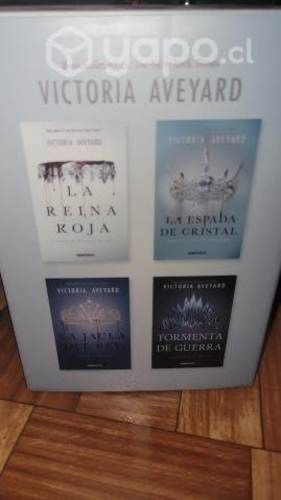 Box set Libros LA REINA ROJA origianales