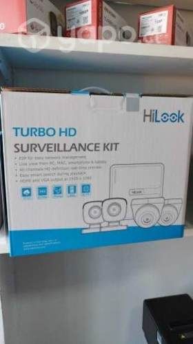 Kit 4 Cámaras 1mp 720p Hilook + disco duro 500 gb