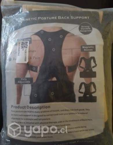 Corrector magnetico espalda
