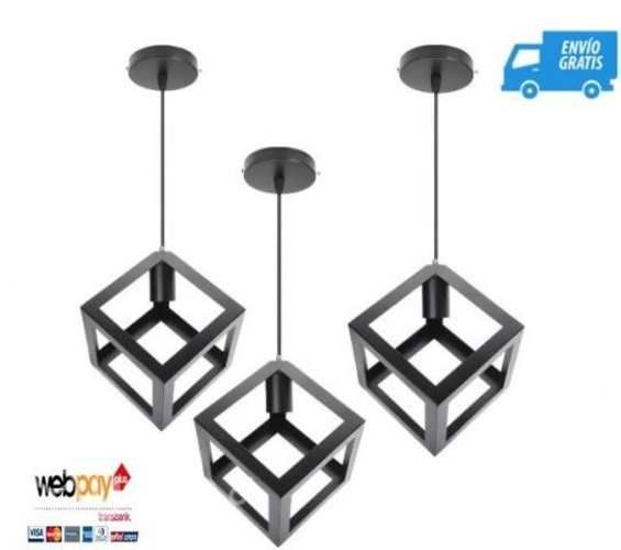 Lampara Colgante Comedor X3+Envio Gratis