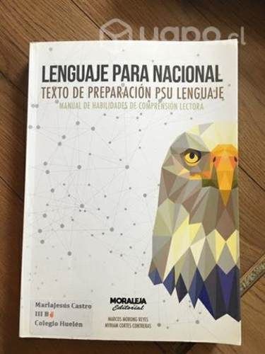 Lenguaje Para Nacional texto preparación prueba