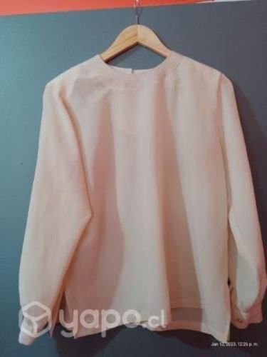 Blusa manga larga