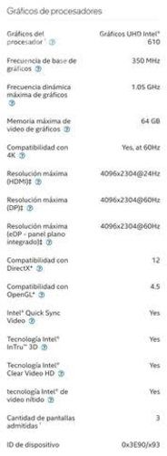 Procesador Intel core pentium gold