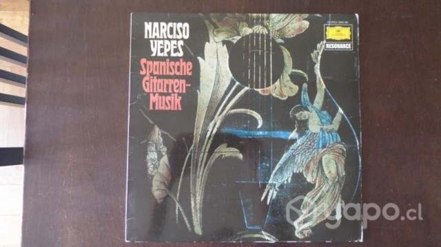 Narciso Yepes Spanische Gitarrenmusik LP Vinilo