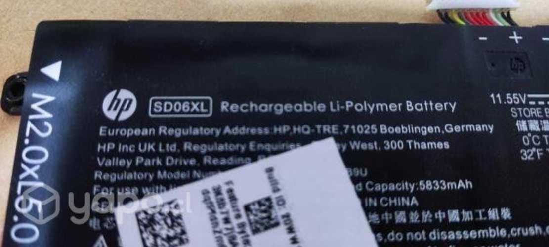 Bateria Original HP SD06XL para Omen 15-ek
