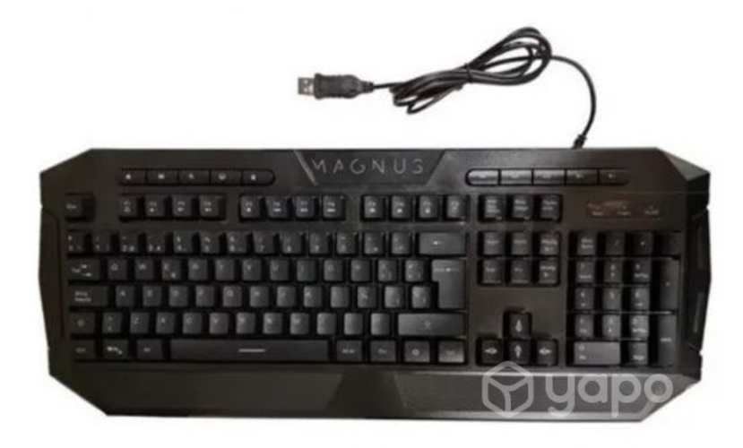 Kit Accesorios Teclado + Mouse + Audifonos Gamer M