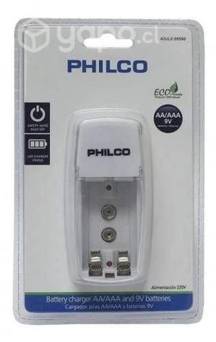 Cargador De Pilas Philco Aa/aaa/bateria 9v 42ulx-0