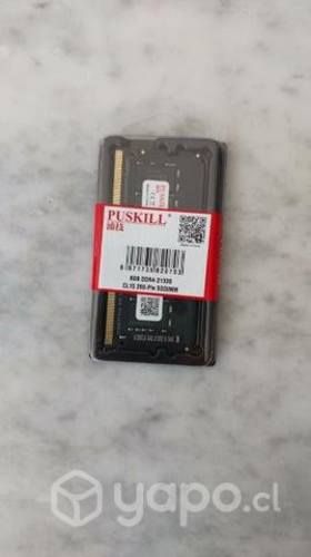 Memoria ram pluskill 8GB ddr4 2133 MHZ Sodimm