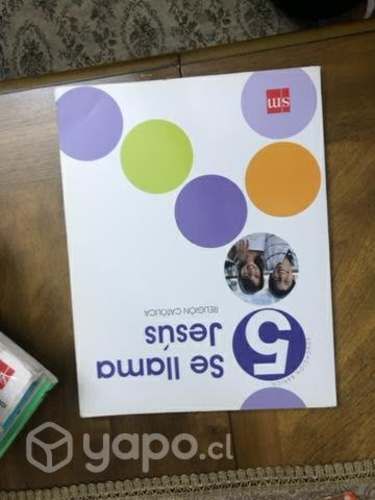 Libro se llama Jesús 5 SM