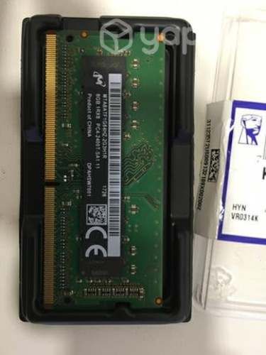 SO-DIMM Memoria RAM Laptop 8GB c/u