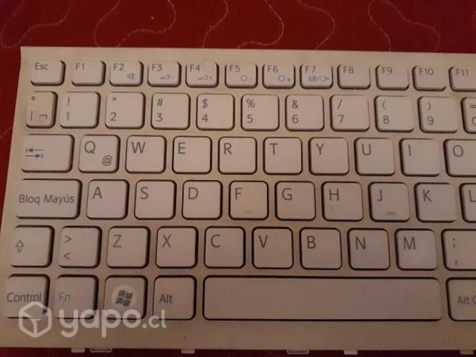 Teclado sony vaio original optimo