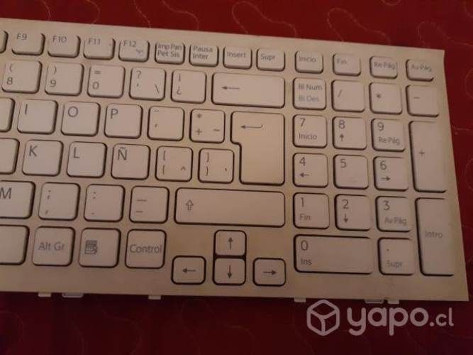Teclado sony vaio original optimo