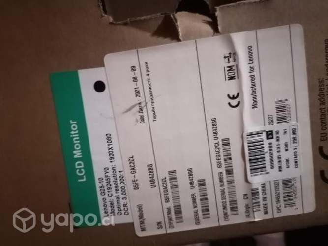 Monitor 24,5 pulgadas