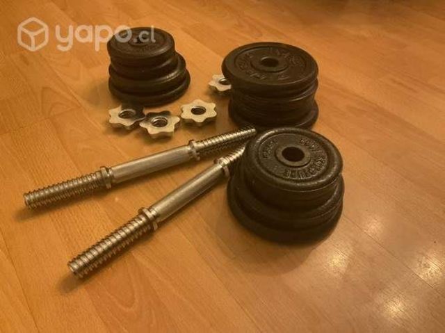 Set mancuernas 26kg