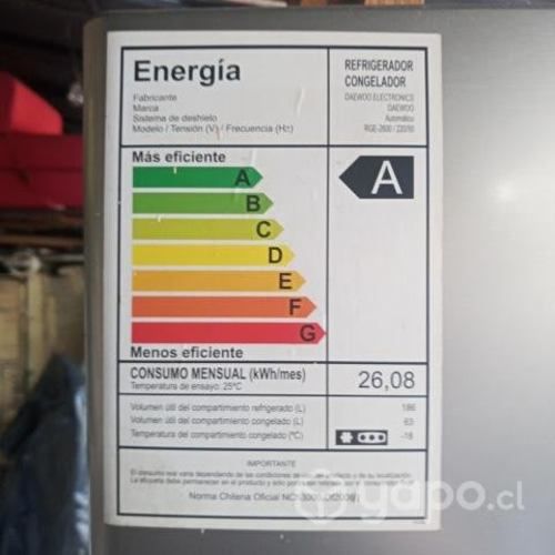 Refrigerador daewoo