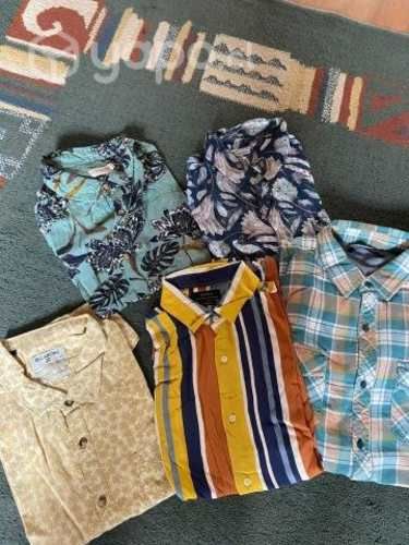 Lote 5 camisas distintos tipos