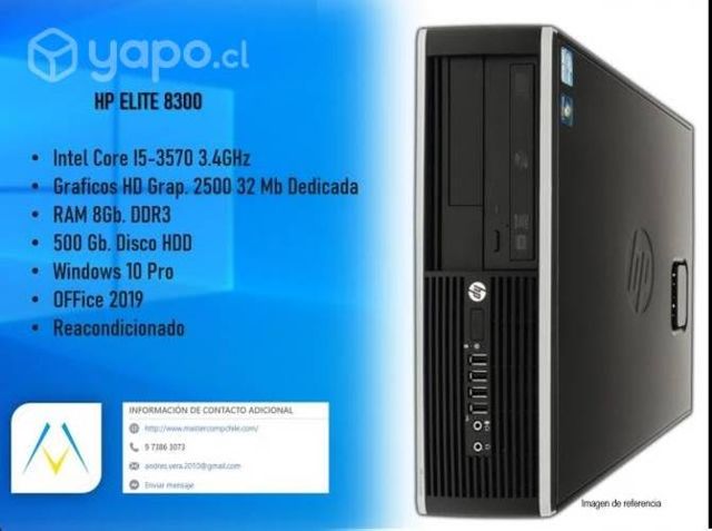 PC HP Elite 8300 sff