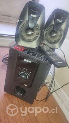 Parlantes RCA Radio Bluetooth