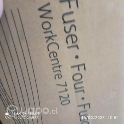 Fusor Xerox 7120 original nuevo