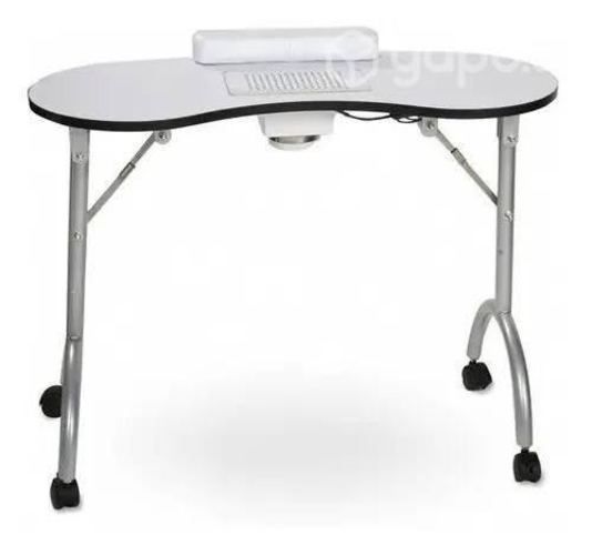 Mesa Manicure Portátil Plegable Con Aspirador