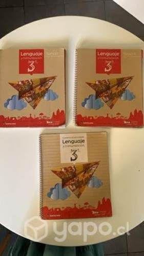 Libro lenguaje 3 básico TODOS JUNTOS. Santillana