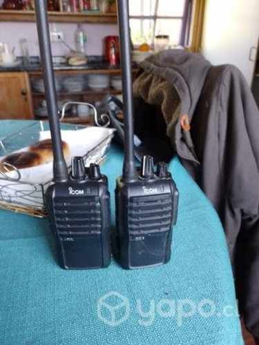 Radio icom par. sin cargador