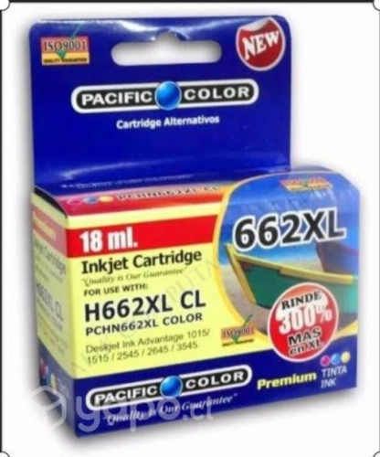 Cartucho Tinta 662XL Tricolor HP Alternativa