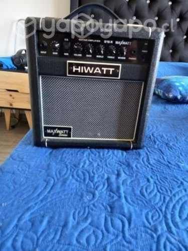 Amplificador hiwatt 15 watts con reverb