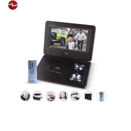 Mini Dvd + Tv Televisor Portátil Color, Usb, Sd, 2