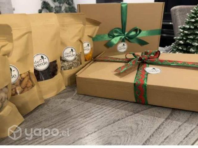 Hermosas cajas de regalo frutos secos