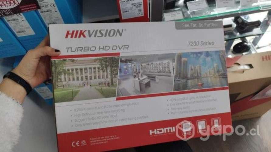 Kit 4 camaras color vu hikvision