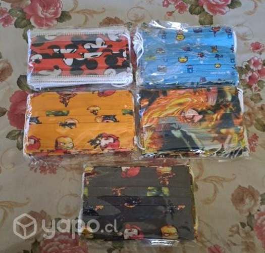 Mascarillas 3 pliegues