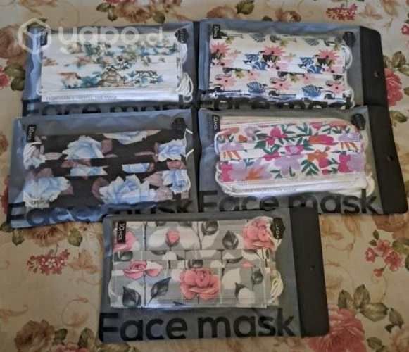 Mascarillas 3 pliegues