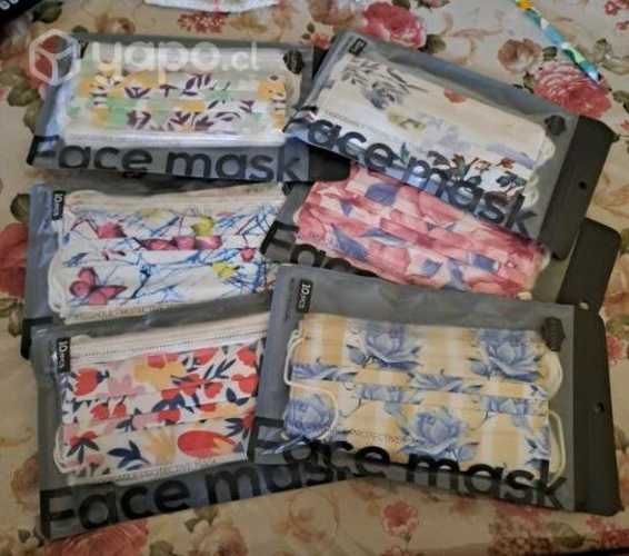 Mascarillas 3 pliegues