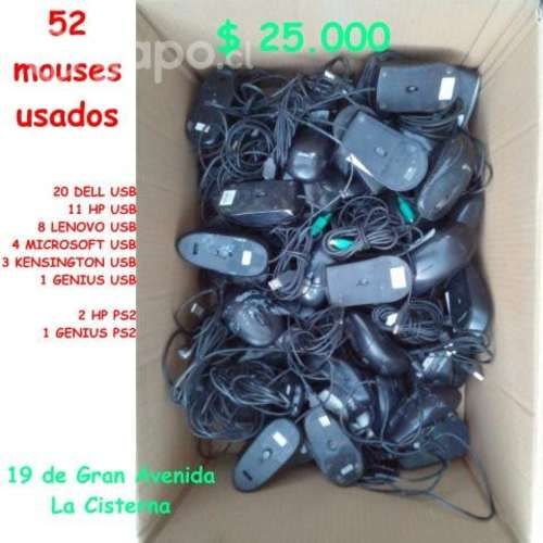 Lote 52 mouse usados