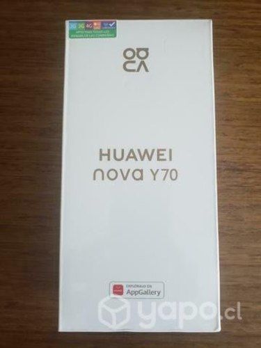 Huawei nova y 70 azul
