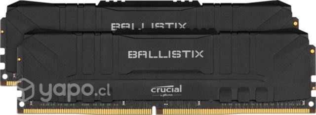 Memoria Ram Crucial Ballistix 2x8GB (16GB) 2666MHz