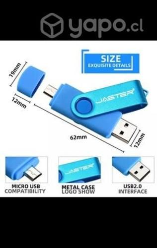 Pendrive OTG 64GB variedad de colores