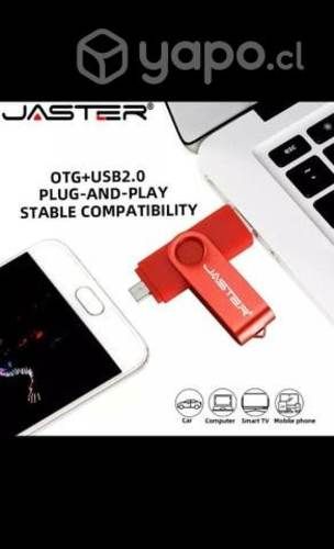 Pendrive OTG 64GB variedad de colores