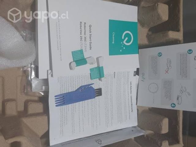 Aspitadora robot eufi como nueva