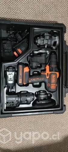MATRIX -set herramientas 6en1-20vblack+Decker