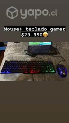 Teclado+mouse gamer nuevo