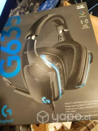 Logitech g635 nuevos audífonos gamer