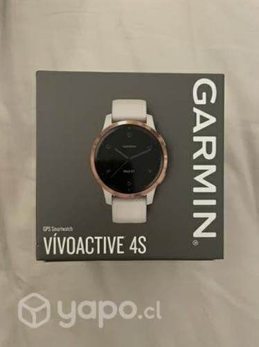 Garmin Vivoactive 4S Smartwatch color blanco
