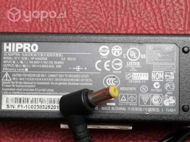 Cargadores Originales Toshiba-Hp-Sony