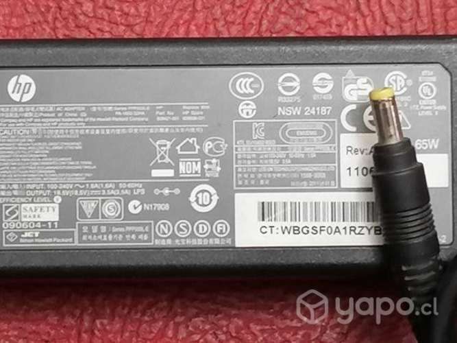 Cargadores Originales Toshiba-Hp-Sony